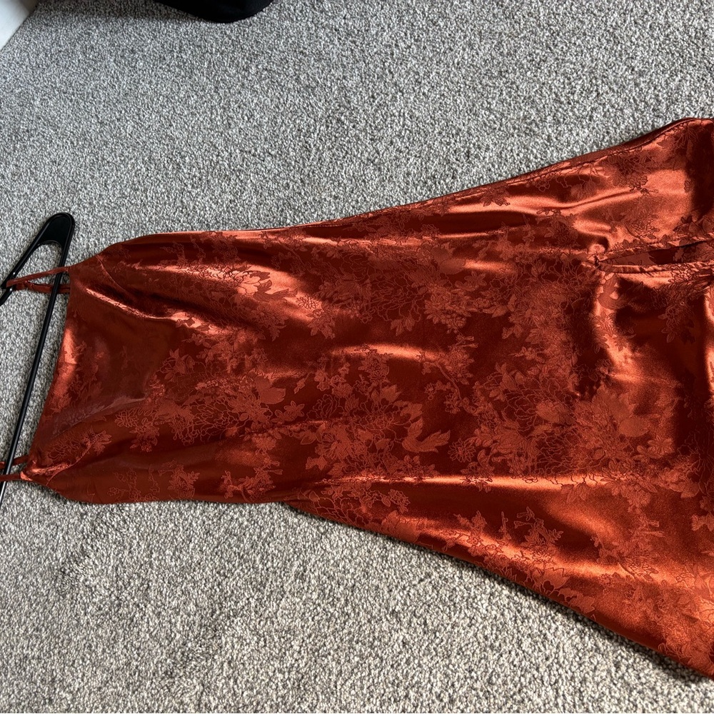 Princess Polly Rust Slip Dress - Picture 3 of 4